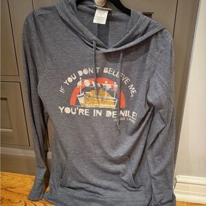 Disney Parks Jungle Cruise Medium Hooded Sweatshirt Thin
